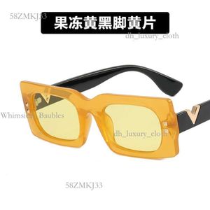 Lvse Louiseviution Square Rice Nail Sunglasses V-образные модные солнцезащитные очки Lvse