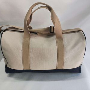 Fashion Tote Bag Polo ID Bag Large Duffel Pure Cotton Canvas Hand-held Crossbody Travel Mens Womens Classic Bag Fitness Bag Large Capacity Stray Bag