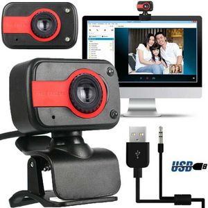 Webbkameror som roterar digitala USB -datornätverkskamera PC Video Camera Laptop Home ND998 med Microphone J240518
