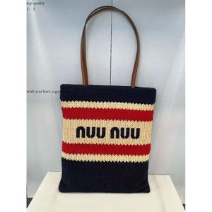 Premiumkvalitet Designer Bag Quality Designer Bag Netizen Samma färg Stripe Woven Lite Bag 2024 Ny pendlar Crowd Design Handheld Bag for Women 117