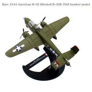 Aircraft Modle Rare 1/144 American B-25 Mitchell B-25B 1943 Bomber Model Alloy Collection Model S2452204