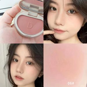 Monochrome Blush Palette Natural Cheek Tint Matte Cosmetic Rouge Powder Waterproof Smooth Female Makeup Brighten Face Blusher