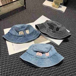 Wide Brim Hats & Bucket Hats Designer Spring/Summer Outgoing Travel Cowboy Letter Fisherman Hat Sunshade Hat Foldable Sun Hat Casual Versatile Bowl Hat