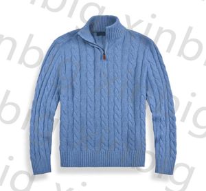 Nowy wełniany sweter designerski designerka na dzianiny Longsleeved Wysokiej jakości jesienne zimowe ubrania dzianiny Ashion Bluza Mężczyźni ciepłe MXXL3770238