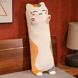 Плюшевые куклы Симпатичные мягкие длинные Natsume Yuujinchou Nyanko Sensi Anime Anime Cat Boyfry Pillw