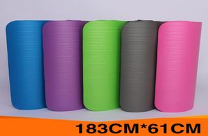 Extrathick Women ad alta densità antier tappetini yoga per pilates nbr non slip senza gusto di plastica donne in gravidanza yoga mat5088886