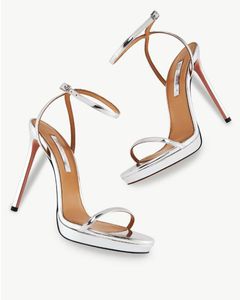 24s/s Designer Sandal Olie Plateau Donne Surfals Sandals Scarpe in pelle Mule di punta quadrata che cammina i tacchi alti Lady Sandalias