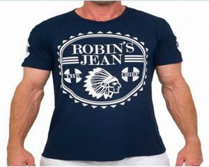 2017 New Robin TシャツメンズシャツMan Tshirt Robins Men Bottoning Robins Shirt T Shirt Tops Plus Size 3XL L1Z99671612