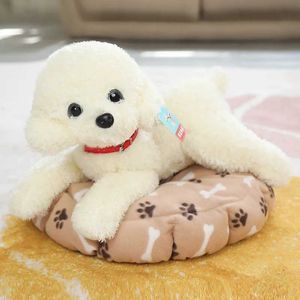 Bambole peluche morbide realtà orsacchiotto giocattolo peluche simulazione divertimento riempi un regalo di compleanno di bambola per cane grazioso h240521 4rvm