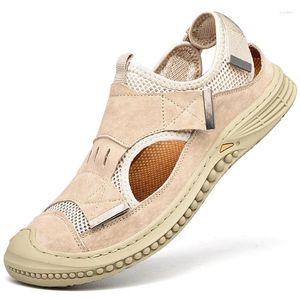 Casual Buty Men Sandals Sneakers plażowe na zewnątrz Sandalias Sandalias Sandales Sandales Rozmiar 38-46