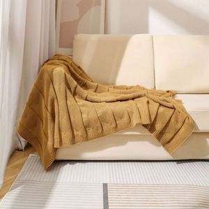 Coppata per lancio per cialda per cialda per baby a maglia per il divano di divano cover morbido lettiera trapunta per letti coperte decorative manta