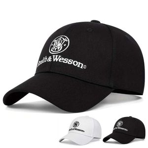 Caps de bola Smith moda Smith bordado Hip Hop Hat Outdoor Ajuste Baseball Casual CS Capéu Sol Capéu J240522