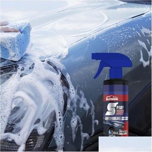 Andere Auto-Teile Neue 120 ml Schnellwirkungsmittel mit flüssigem Nano-Keramikauto-Politur Anti-Farbe hydrophobe Sprühwachs Kratzer-Protese Y9 Dhasd