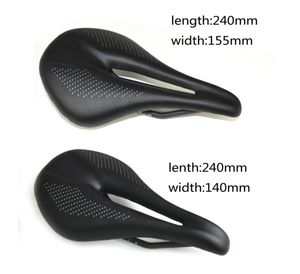 Bicicleta sela de carbono sela completa de fibra de carbono Bike Bike Bike Front Saddles Saddles Bike Peças Coticless Cottle Seat 240x155mm1103255