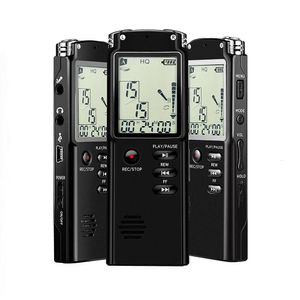 Digital Voice Recorder Sound Audio Recorder Dictaphone Voice Activated Recorder -Aufnahmegerät mit Wiedergabe, MP3 -Player DDMY3C