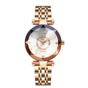 Temperament Shine Starry Quartz Womens klockor Bright Ladies Watch Smart Queen Hardlex armbandsur 2591