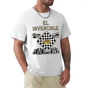 Herrpolos brädspel el Invencible t-shirt vintage funnys anpassade herrträning skjortor