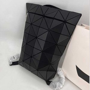Luxury wallet with Matte September Grid for tote bags Japanese and Geometric Diamond Men Factory Women Backpack 6x7 Limited the Same Large Capacity Bag