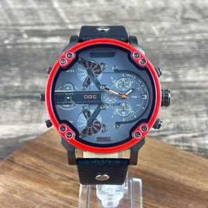 New Trendy Mens Watch Personalized Middle School Student Sports Large dial Quartz DZ