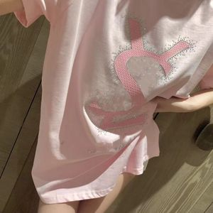 5A女性Tシャツ夏の女性デザイナーTシャツ半袖トップLUXURYSTOPSプリント通気性コットンTシャツアジアサイズS-4XL