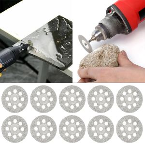 11/41 st HSS Circular Saw Blade Set Mini Diamond Saw Blade för Dremel Rotary Tools Harts Cut-Off Wheels Diamond Cutting Discs