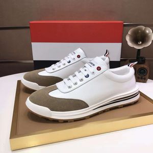 Fashion Men Casual Shoes Heritage Tennis Sneakers Italy Classic Brand Low Top Elastic Band Lightweight Calfskin Designer Outdoor Fitness Athletic Shoes Box EU 38-45