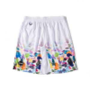 A BATHING a AP Camouflage sports permeability gradient printed shorts