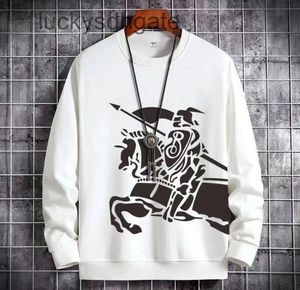 Designer B Br Hoodies e casacos Spring outono novo maré BR Horse de guerra Pressado Sweater redonda Men039s NET RED S9212347