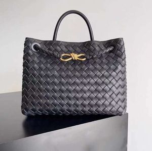 andiamo bag tote designer weave bow Buckle purses women large shopping Shoulder Crossbody handbag