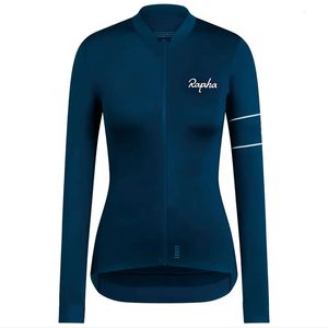 Women Cylersey Jersey Mtb Bicycle Clothes Female Ciclismo Abbigliamento per bici da strada a maniche lunghe Team Bike 240522