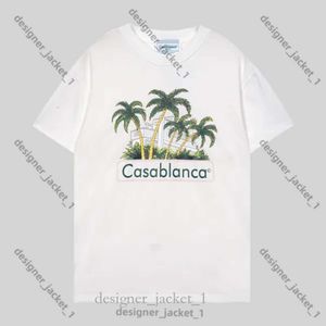 Tennis Club Casablancas Shirt Shirt Designer maschere da uomo Casablancas maglietta per magliette casual tees kleidung street size estate bianco nero blu abbigliamento c95f