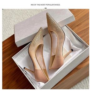 NEWEST Luxury Diamond LOVE Shoes High Heels Womens Stiletto Pearl Pointed Wedding Shoes Pumps AURELIE 85mm Italy Fashion Nude Black Patent Evening Dress Sandals
