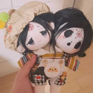 Dolls 20cm Cute de cabeça dupla de cabeça de luxuosa algodão preenchimento de algodão Cosslang anime brinquedo de brinquedo de brinquedo de brinquedo de brinquedo S2452202 S2452201