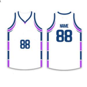 Jersey de basquete Men faixa de manga curta camisas de rua preto branco azul esportivo ubx83z1001 2b561