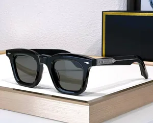Fashion classic designer Leclair Sunglasses men vintage square shaped plus thick top acetate glasses summer leisure versatile style UV Protection come with case
