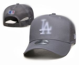 Projektantka Masowa czapki litera Hot Snapback Baseball Cap Men Men 14 Colours Mesh Trucker Hat L-2