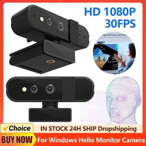 Webcams HD 1080p 30fps USBコンピューターネットワークカメラ付きデュアルマイクを備えたオートフォーカスネットワークカメラYouTubeに適し