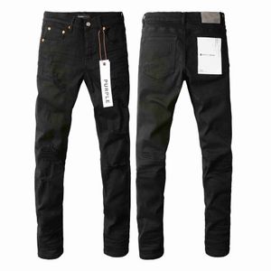 2024 neue Designerjeans Lila Brand Jeans für Männer Frauen Hosen lila Sommerloch Hight Qualität Stickhose Jean Jeans Hosen Herren Lila Jeans 82W09G