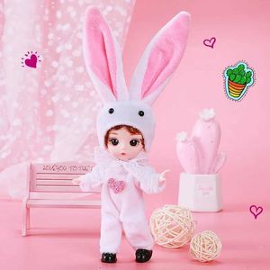 Puppen 16 cm BJD Prinzessin 1/12 Puppe mit Kleidung und Schuhen Mobile mit niedlichen Gesichtsgeschenkspielzeug S2452201 S2452201 S2452201 S2452399