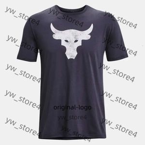 Mens Tshirts Project Rock Brahma Bull Bull Tshirt Casual Fashion Artlewear Menino Menino Esporte Armazenamento Esportivo de alta qualidade Manga curta Tamanho XS 6xl Summer 611b