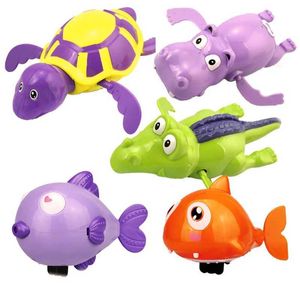 Brerings de banho 1 banheiro Tartaruga de brinquedo Dolphin Churcia de bebê piscina de vento bebê Acessórios para piscina de brinquedos de água de água de água aleatória D240522