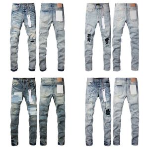 purple jeans brand men designer jeans skinny black pants denim trousers fashion casual streetwear fine middle waisted slim straight leg pant mens jeans