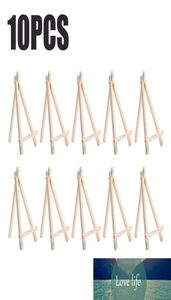 10pcsset Wooden Mini Easel Stands Table Card Stand holder Small Picture Display Stand for Home Party Wedding Decoration4525010