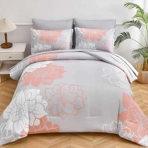 Bedding sets 7-piece bed in a comfortable bag soft Micorfiber bedding large sizeQ240521