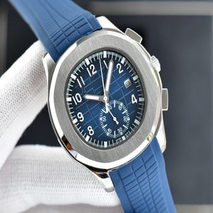 Butikowy zegarek męski automatyczny mechaniczny silikonowy zespół zegarek srebrny 42 mm luksusowy moda 201s