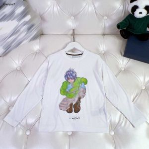 Top-Designer Baby Kleidung Cartoon Boy Print Sweater für Jungen Mädchen Größe 100-150 cm langes Ärmeln T-Shirt Kids Sweatshirts Aug25