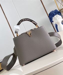 10A Luxusbrand Crossbody Bag Designer Klassische Umhängetasche Handtasche Mode V-förmige Tasche Hochwertige Frauen-Vintage-Schlangenhautbeutel Partytasche für Frauen