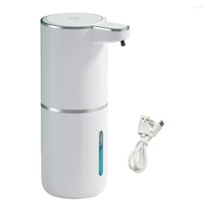 Liquid Soap Dispenser 1 Set Adjustable USB Rechargeable Touchless Foaming For Bathroom Kitchen