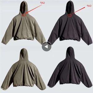 Lager solid hoodie för män och kvinnor hög kvalitet plusstorlek huva pullover c fd