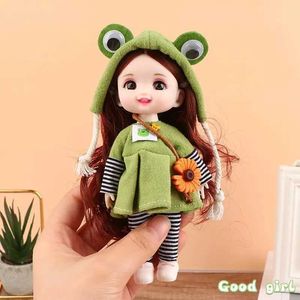 Dolls 1 12 Scale 16cm Princess DIY Dress up Toy BJD Doll and Clothes Mobile 13 Add Cute Face Lolita Girl Gift Childrens Toy S2452202 S2452201
